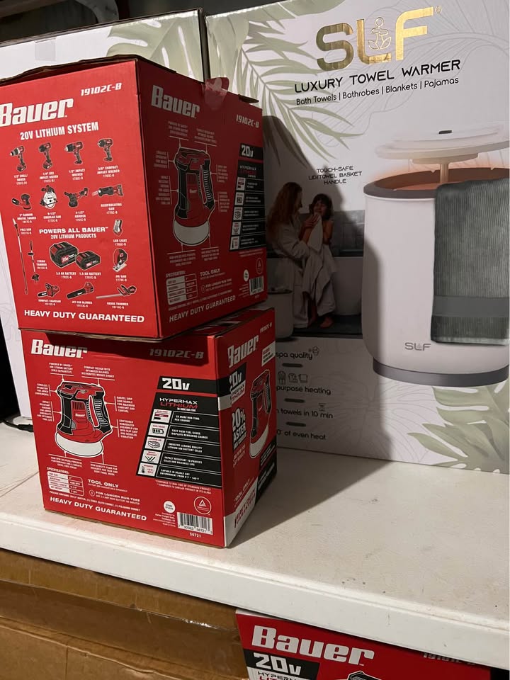 Pulidora Bauer 20V Nueva – Modelo 191802C-B